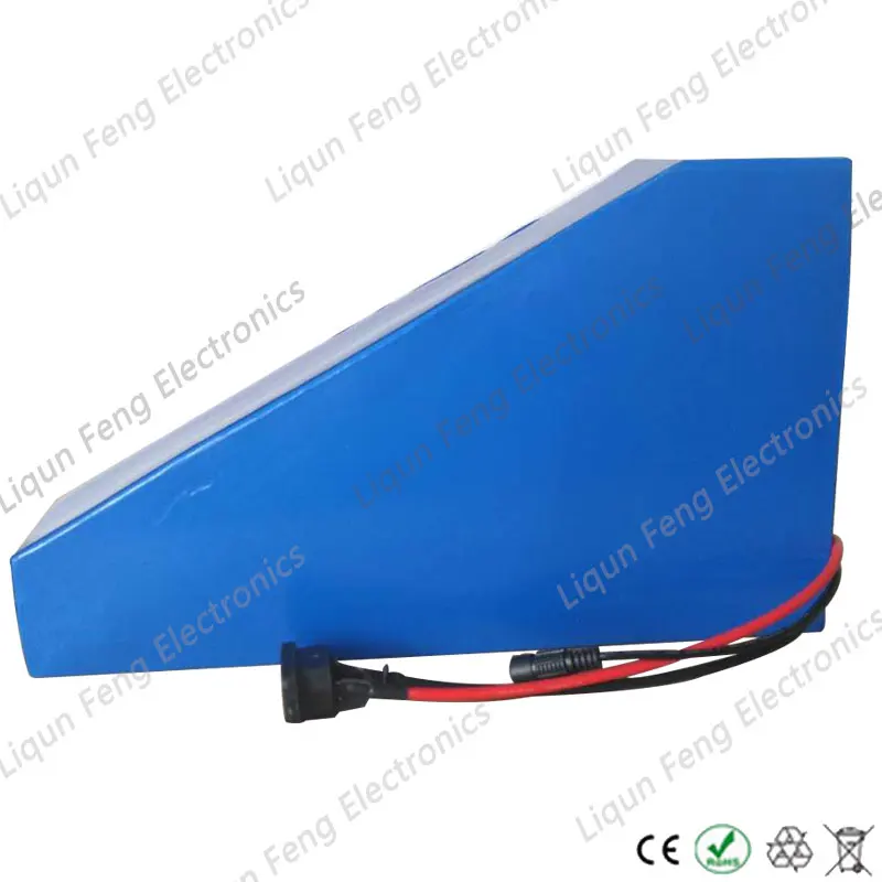 Top Triangle Style 51.8V 1200W Electric Bike Battery 52V 30AH use Samsung cell Eectric Bicycle Battery 52V 30AH Lithium ion Battery 3