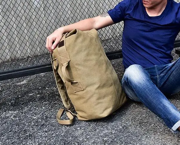 backpack men canvas 4