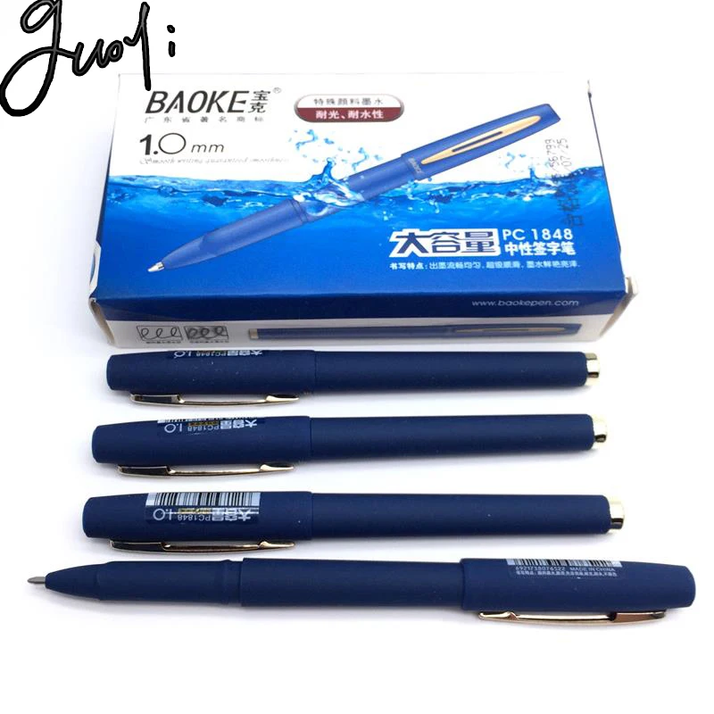 PC1838 Ballpoint pen. pen Nib 0.5mm. 0.7mm. 1.0mm. Red and blue black