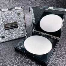 Xixi diamond glitter highlighter powder face makeup silver Champagne color waterproof long lasting face contouring powder AC097