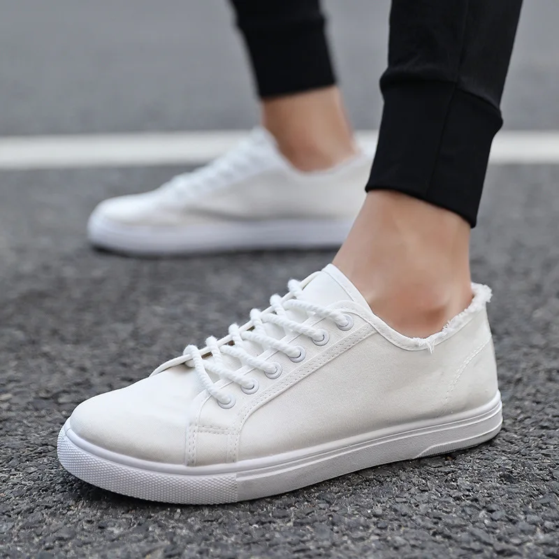 

Hot Sale Fashion Casual Shoes for Men Spring Autumn Male Sneakers Light Lace-up Flat Shoes Comfortable Footwear