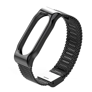 

Metal Strap For Xiaomi Mi Band 2 Bracelet Wrist Strap Mi Band2 Smart Band Screwless Stainless Steel MiBand 2 Wristbands