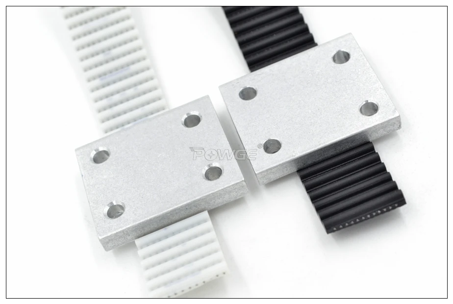 Details about   HTD/S2M/2GT/3M/5M/8M T5 MXL XL Timing Belt Clamping Plate Aluminium Connector 