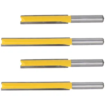 

1pc Straight Router Bit 1/2" Dia. X 3" Length - 8" Shank Woodworking Cutter Wood Cutting Tool