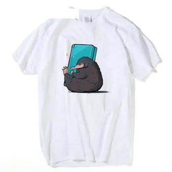 

More Money More Problems Niffler T Shirt Men Fantastic Beasts Everyday I'm Nifflin T-shirt Short Sleeve Animal Top Tees