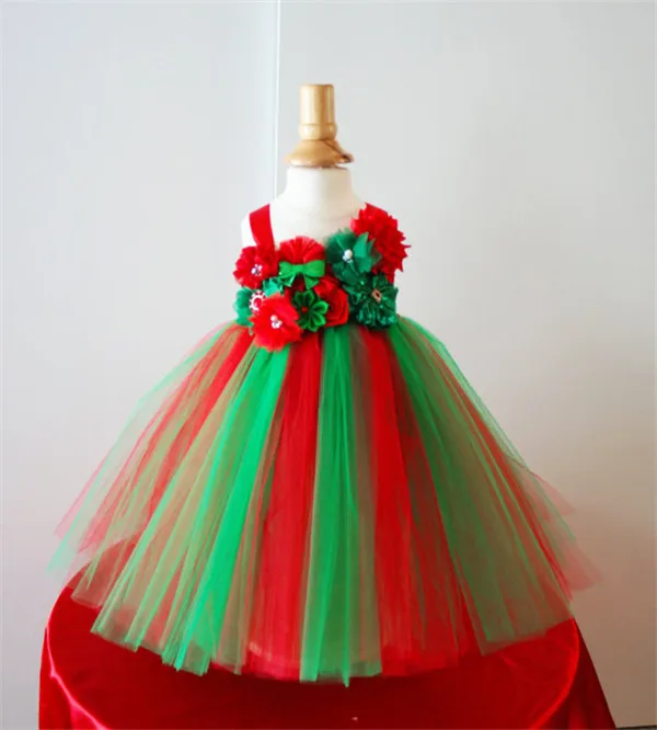 Girls Christmas dress, Christmas tree ...