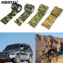 4,5 м* 5 см Военная армейская камуфляжная винтовка для стрельбы и охоты Водонепроницаемая стелс-лента камуфляжная клейкая лента противоскользящая камуфляжная оберточная лента