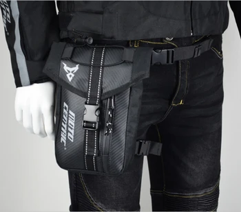 

Motorcycle drop leg bag Waterproof Nylon Motorcycle BAgs Outdoor Casual Waist bag motorcycle Fanny Pack moto bag wholesale