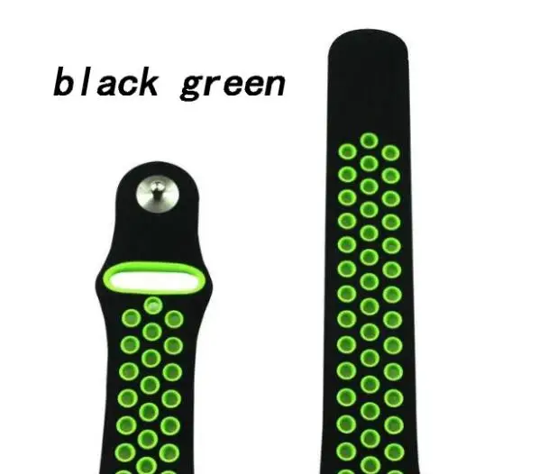 20 мм 22 мм силиконовый ремешок huami amazfit pace 2 bip lite для samsung gear S3 S2 sport Frontier Classic galaxy watch band 42 мм 46 мм - Цвет ремешка: black green