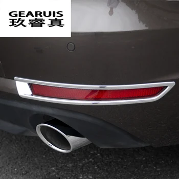 

Car styling Rear View mirror anti-rub scratch bumper cover strip decorative Stickers Trim For Audi A4 B9 2017 Auto Accessories