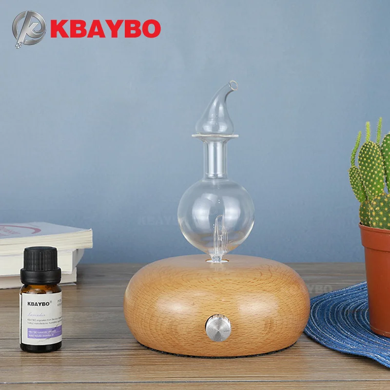

Aroma Essential Oil Diffuser Ultrasonic Cool Mist Humidifier Wood Grain With 7 Color LED Lights Aromatherapy Mist Maker for Home