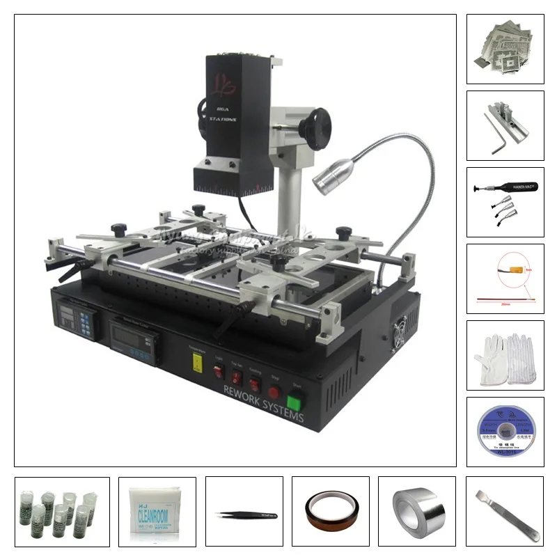 LY IR8500 with D-H 810 stencil kit (2)