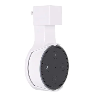 Smart audio Аксессуары смарт-Динамик адаптер питания настенный держатель стенд для Amazon Echo Dot 2 для дома, спальни, ванной WC darwingroom - Цвет: White