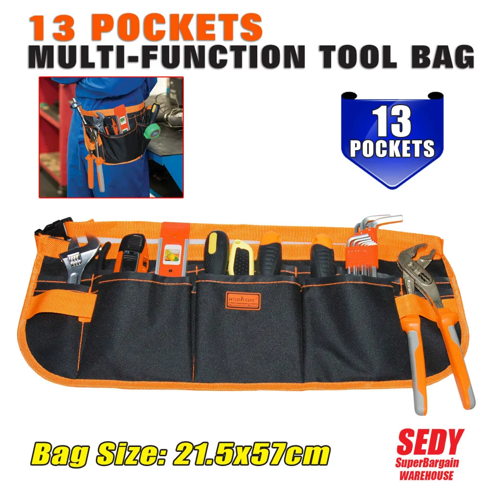 Buy 2016 New 13 Pocket Pouch Electrician tool bag