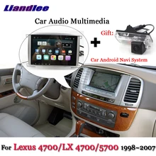 Liandlee автомобильная система Android для Lexus LX 4700/LX4700/4700/5700 стерео радио BT gps Navi MAP навигация Экран мультимедиа