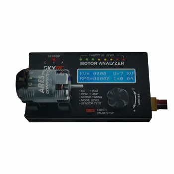 

SKYRC Brushless Motor LCD Analyzer Motor Tester SK-500020 with LCD Display Screen for RC Car Motor