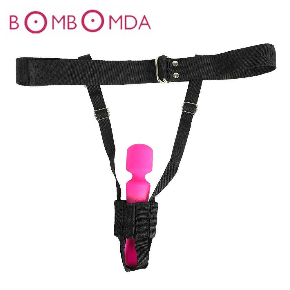 Cheap Chance for  Female Fasten Belt for Vibrator Adjustable Strap on Fixed Dildo Belt Bondage Gear Sex Toys for Wome