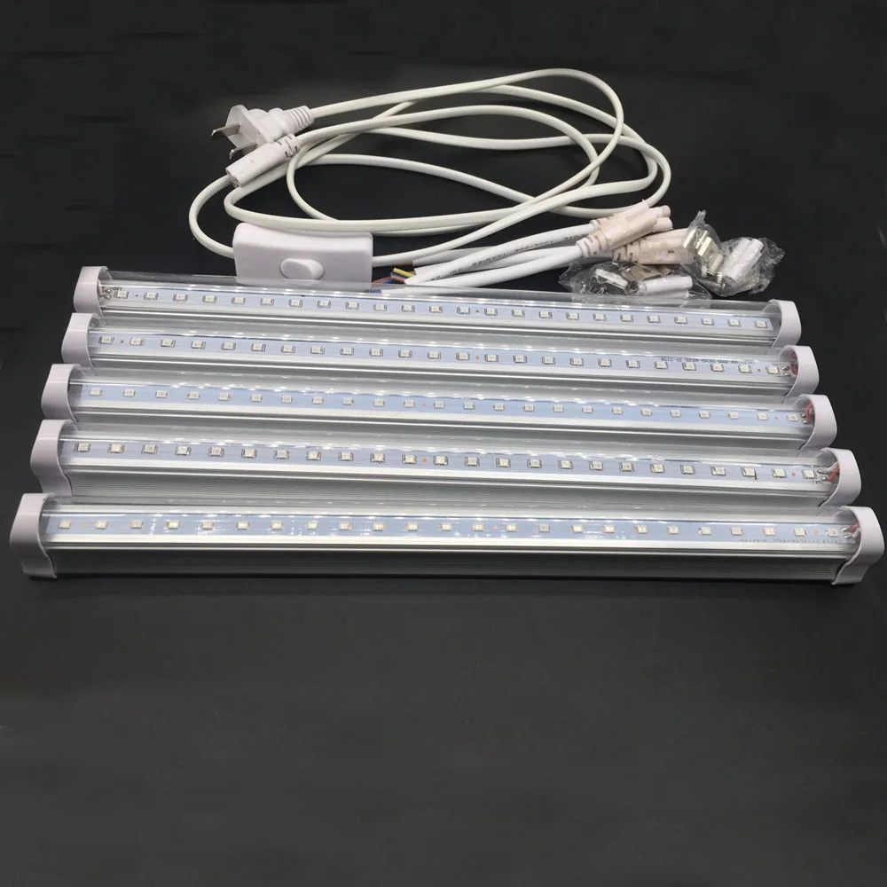 

5W 10W 15W 20W 25W Led Grow Light 110v 220v T5 Tube LED Phyto Lamps Full Spectrum LED Grow Light Hydroponic plant EU US plug