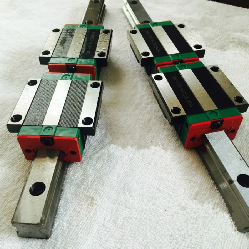 

20mm linear rail Guides HB20 1500/2500mm 2pcs + Flange block HBW20CA 4pcs