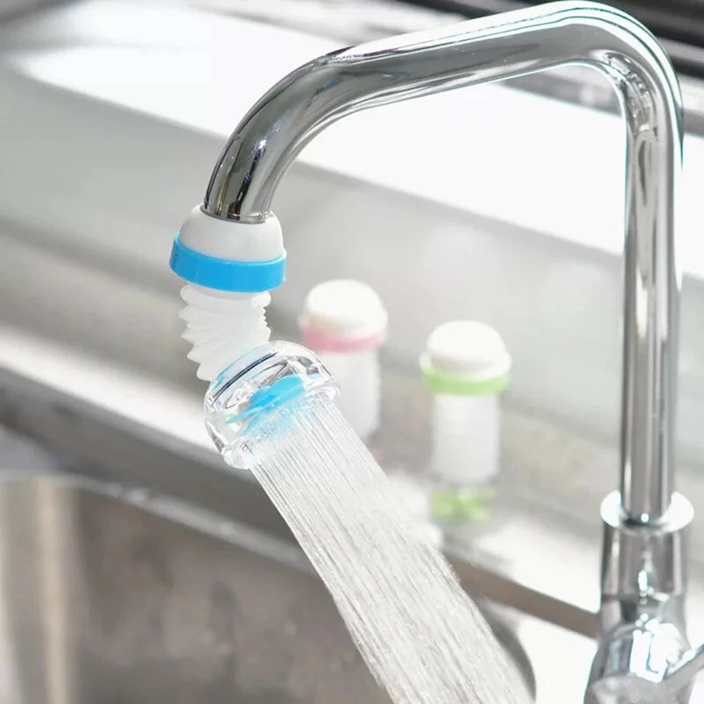 

1PC Kitchen Faucet Extender Water Saving Nozzle Faucet Connector 360 Degree Adjustable Shower Water Saving Accessories