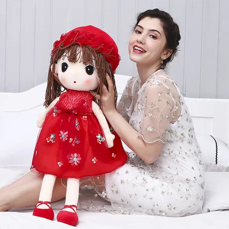 Детские Куклы Мягкие Плюшевые Игрушки для маленьких детей bonecas infantil meninas/детская