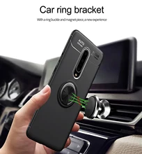 OnePlus 7 Pro Stand Case 360 Degree Ring Finger Holder Car Magnet Phone Case For OnePlus 7 Back Case Fundas Capa