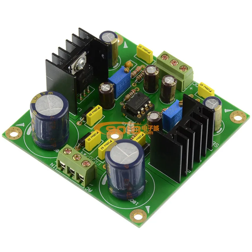Cnikesin LM337 DC servo напряжения регулируемые стабилизированный источник питания платы