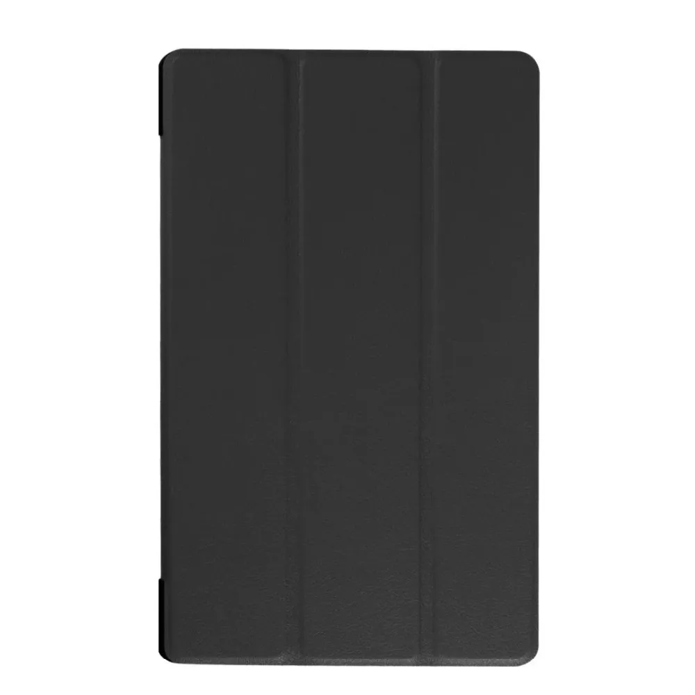 Tab3 8 дюймов планшет TB3-850M чехол откидная крышка для lenovo Tab3 Tab 3 чехол на планшет 8 дюймов для Tab 2 A8-50F+ стилус - Цвет: Черный