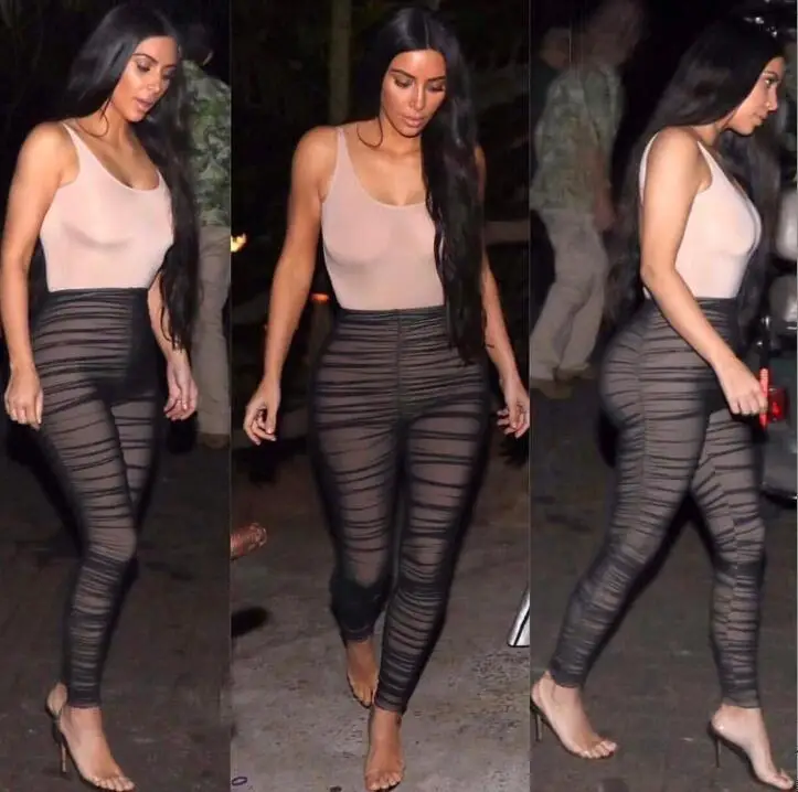 

Celebrity Fashion Jumpsuits Women's HL Bandage Jumpsuits Bodycon Skinny Sexy Jumpsuits High Quality