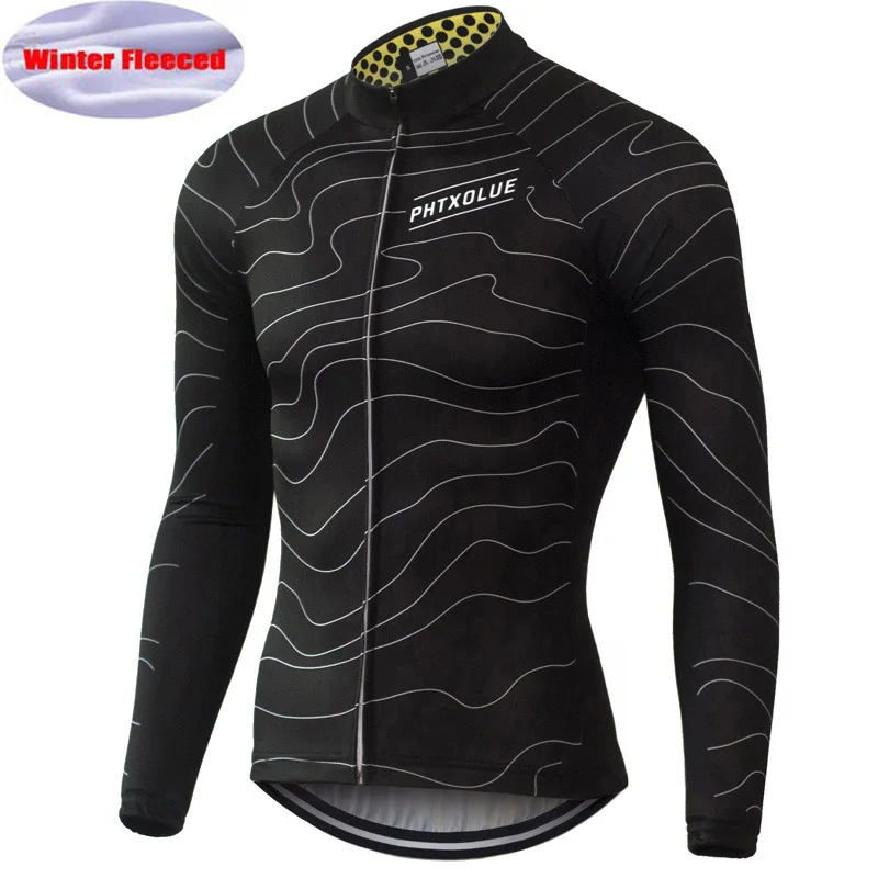 

Phtxolue Winter Thermal Fleece Cycling Jersey Warm 2017 Pro Mtb Long Sleeve Men Bike Wear Clothing Ropa Ciclismo Bike Clothes