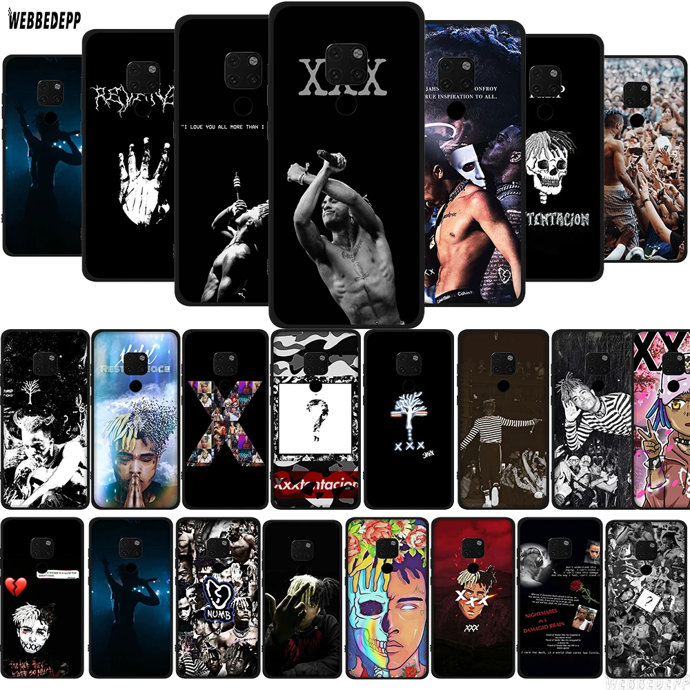 WEBBEDEPP XXXTentacion ТПУ чехол для Huawei Honor 7A Pro 7X 8X 8C 8 9 10 Lite Y6 Prime 2018 мягкий | Мобильные