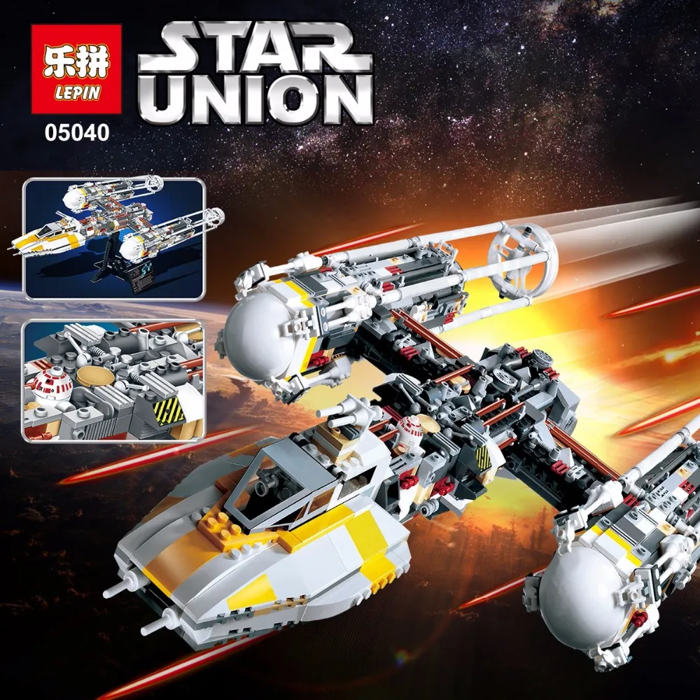 

Lepin 05040 Star Series legoingly Wing Attack plan Model fighter Building Blocks Assembled bricks Toys Compatible with 10134
