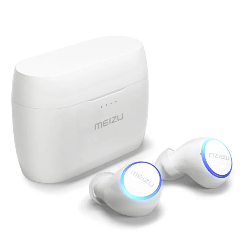 Meizu POP TW50 True TWS двойные беспроводные Bluetooth наушники Мини Bluetooth 4,2 гарнитура безграничная двойная беспроводная конструкция для телефона - Цвет: White