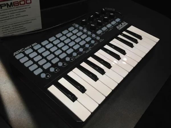 Akai Apc Key 25 Midi Keyboard With Ableton Live Software Midi Keyboard Interface Keyboard Toymidi Keyboard Software Aliexpress
