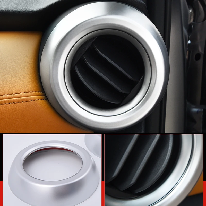 Для Nissan Kicks 2016 2017 2018 ABS Матовая Внутренняя передняя сторона кондиционер