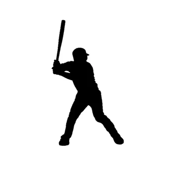 

HotMeiNi Baseball Player Vinyl Sticker Decal For Boat RV Car Quad Truck Window Bumper and Laptop