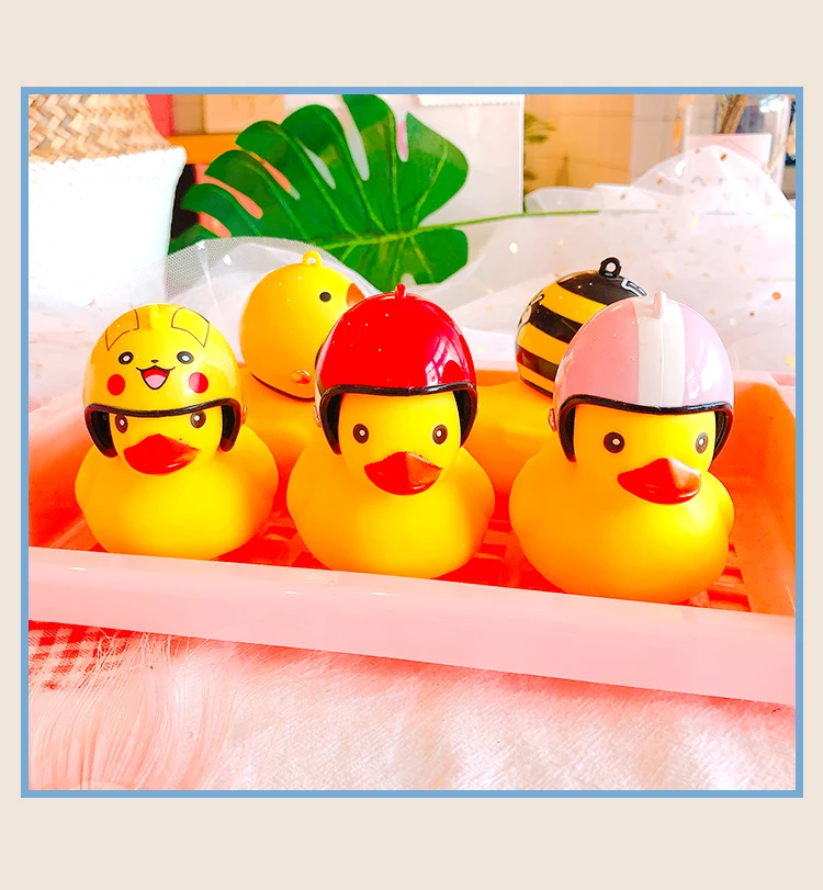 Lovely Duck  Helmet Ring Bell Toy For Motorcycle Cycling Bicycle Bike Ride Horn Alarm 15