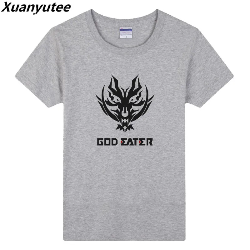 Xuanyutee God Eater 5 геймерских фанатов индивидуальная Футболка мужская хлопковая