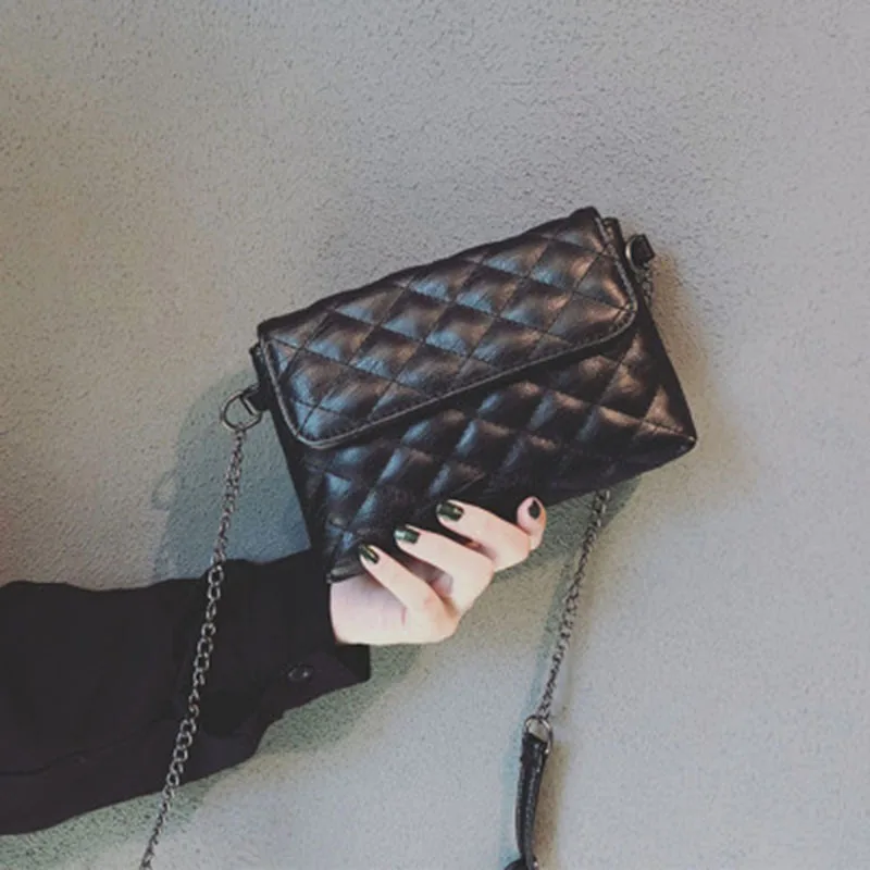 

Elegant Female Flip Small Bag shoulder bags for women 2019 Lingge PU leather Women's Designer Handbag travel crossbody wallet