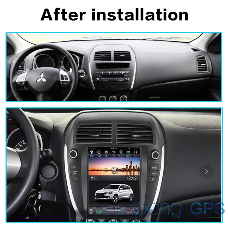 Flash Deal Tesla style Car DVD Player GPS Navigation Android for MITSUBISHI ASX RVR Outlander Sport 2010-14 Stereo Auto Headunit Multimedia 4