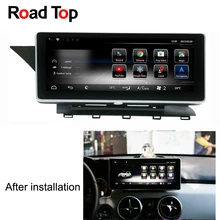 10.25″ Android 7.1 Car Radio Bluetooth GPS Navigation WiFi Head Unit Screen for Mercedes Benz GLK 300 320 350 200 220 280 250
