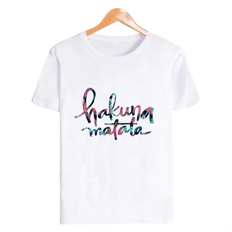 Акуна Матата Король Лев Симба лучший друг Тимон и Пумба женская одежда harajuku kawaii футболка размера плюс женская футболка - Цвет: 19bk003-white