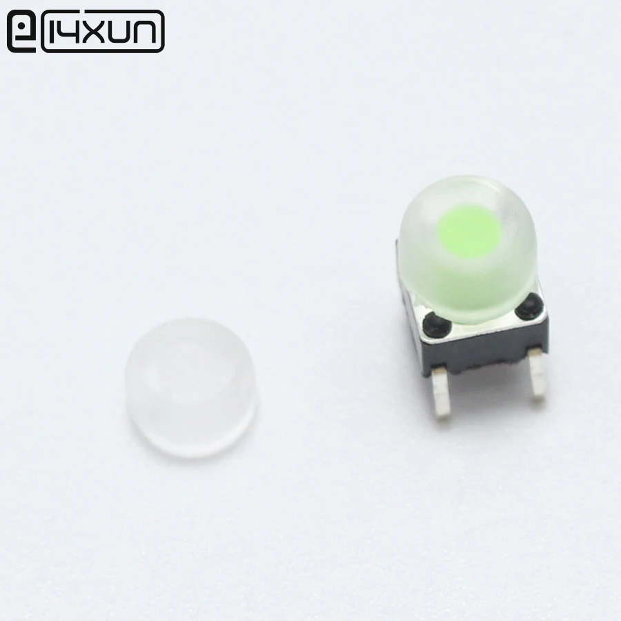 

50pcs Transparent Switch Cap for 6*6mm Tact Switch for 6x6mm Micro Push Button Tactile Switchs