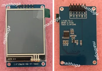 

1.8 inch 12P SPI TFT LCD Screen Module with Touch Panel ST7735 Drive IC 128(RGB)*160