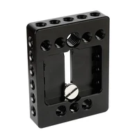 camvate dslr CAMVATE 1/4" & 3/8" מפרסם יוניברסל גבינות פלייט מצלמת baseplate עבור אבזרי צילום מצלמת C1578 Rig קייג מצלמת DSLR (3)