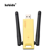 Kebidu USB адаптер 1200 Мбит/с RTL8812 беспроводная сетевая карта 5 ГГц 2,4 ГГц 802.11ac воздушный ключ Портативный Мобильный маршрутизатор для ноутбука