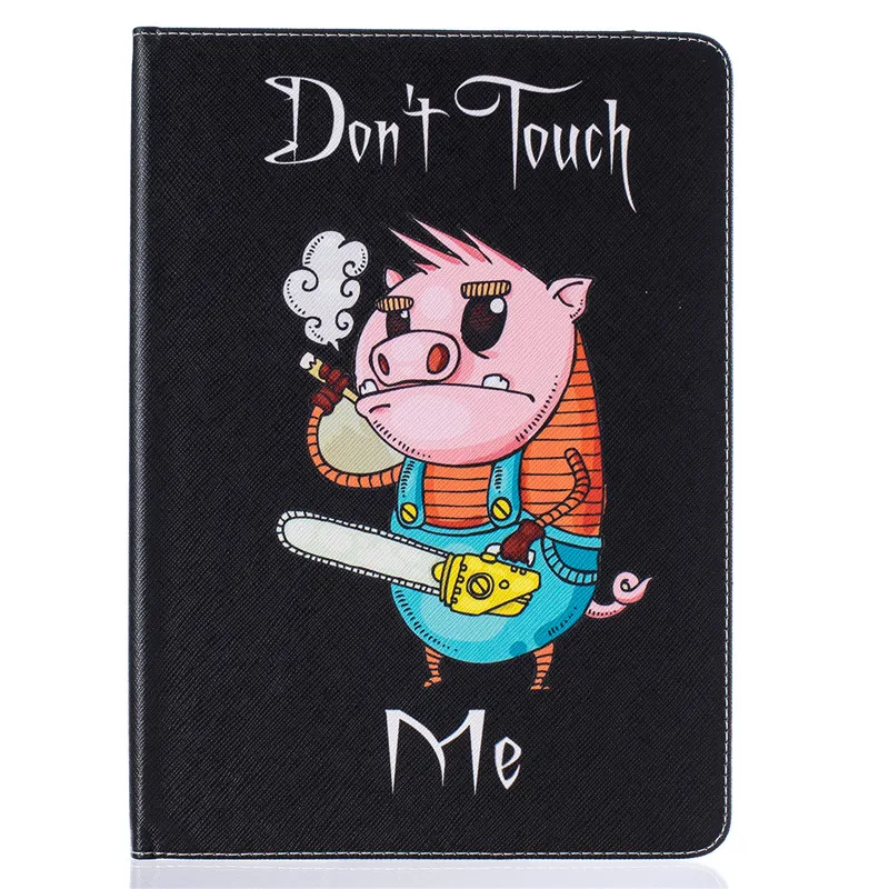 Cute Bear Case PU Leather For Ipad Air 2 Case Butterfly Flower Stand Tablet Cover 9.7 Inch Wallet Fip Case For Apple Ipad 6 Case (76)