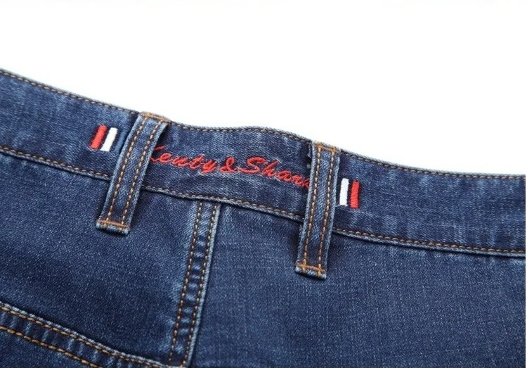 Новые джинсы Для мужчин Kenty Акула прямые джинсы брюки высокое качество классические простые Хлопковые фирменные носки Для мужчин джинсы 5301
