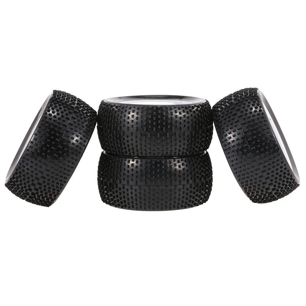 

4PCS Tire for RC Car Parts 1:8 Monster Truck Tyre Nail Point Tread Pattern 1:8 HSP HPI Redcat RC4WD RC Buggy