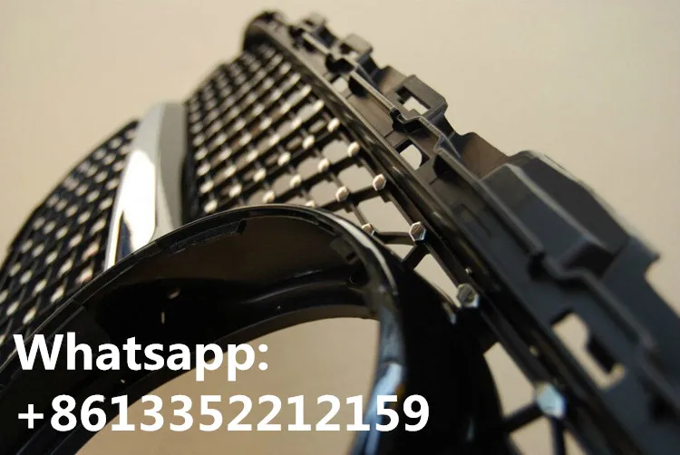 C class W205 grilles fit for 2014-2016 year W205 front grille  (8)